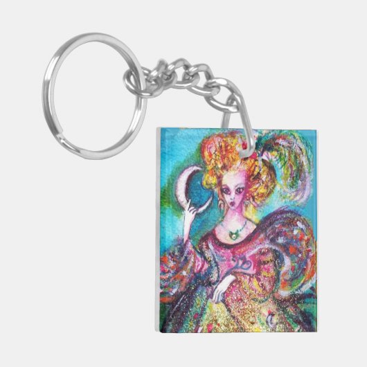 STREEFCIJFERS VAN HET VERLORENDE SCHADOWS/HET MOON SLEUTELHANGER (Voorkant Links)