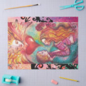 STREEFCIJFERS VAN VERLIES/Valentijnsdag VAN VERLIE Tissuepapier (Craft)