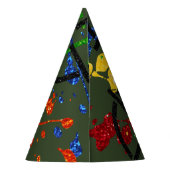 Streefcijfers voor Glitter Paintball Party Feesthoedjes (Achterkant)