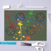 Streefcijfers voor Glitter Paintball Party Tissuepapier (Craft)