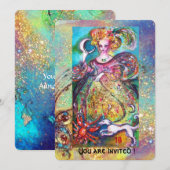 STREEFT VAN DE VERLIEST SCHADOWS / DE MOON LADY ,P KAART (Voorkant / Achterkant)