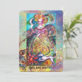 STREEFT VAN DE VERLIEST SCHADOWS / DE MOON LADY ,P KAART (Staand voorkant)