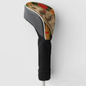 Streefvoorraad honderd dollar golfheadcover (Schuin)