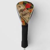 Streefvoorraad honderd dollar golfheadcover (Voorkant)
