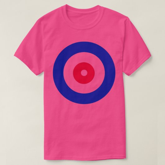 Streefwaarde voor krommen t-shirt (Design voorkant)