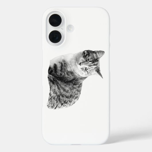 Streep en stilte Case-Mate iPhone case (Achterkant)