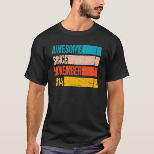  streep kleur Geweldige sinds november 2014 B T-shirt