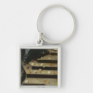 Streepbloemen Sleutelhanger