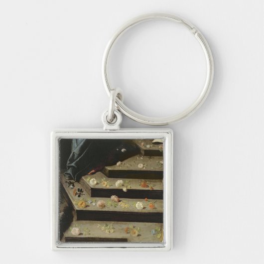 Streepbloemen Sleutelhanger (Voorkant)