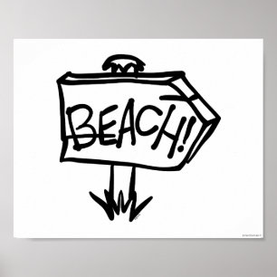 Streepje Poster