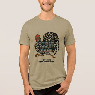 Streepjes Haan Bende Trend Operationeel Tri-Blend Shirt