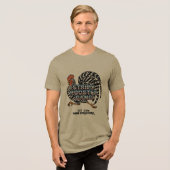 Streepjes Haan Bende Trend Operationeel Tri-Blend Shirt (Voorkant volledig)