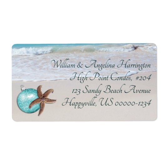 Streepjesbandetiket voor kerstmis met groot kerstm etiket (Voorkant)