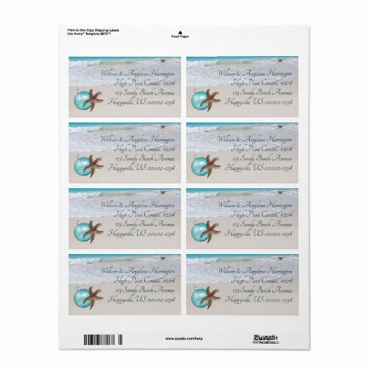 Streepjesbandetiket voor kerstmis met groot kerstm etiket (Full Sheet)