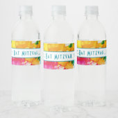 Streepjesbat Mitzvah Splash van het etiket van de  (Flessen)
