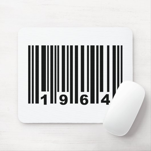 streepjescode 1964 muismat (Met muis)
