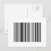 streepjescode briefkaart (Voorkant / Achterkant)