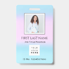 Streepjescode Foto Chirurgieverpleegster Dokter Ge Badge