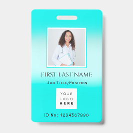 Streepjescode Foto ID-nummer Gezondheid Therapie V Badge