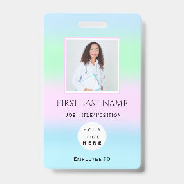 Streepjescode Foto IDCard Health Verpleegkundige A Badge