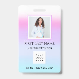 Streepjescode Foto  Verpleegster Dokter Gezondheid Badge
