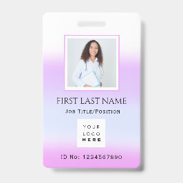 Streepjescode Foto Verpleegster Dokter Gezondheids Badge