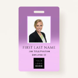 Streepjescode Fotonaam ID Kaart Verpleegkundige Zo Badge