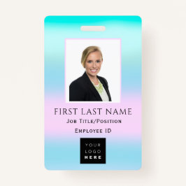 Streepjescode Fotonaam IDCard Verpleegkundige Gezo Badge