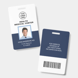 Streepjescode ID Medische Gezondheidszorg Kliniek  Badge
