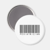 Streepjescode kinderarts magneet (Voorkant / Achterkant)