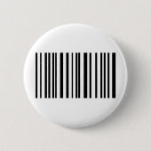 streepjescode-label ronde button 5,7 cm (Voorkant)