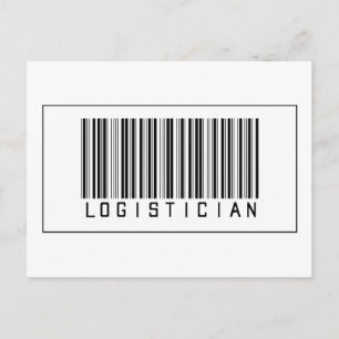 Streepjescode Logisticiste Briefkaart