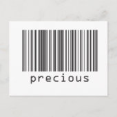 Streepjescode - Precious Briefkaart (Voorkant)