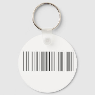 streepjescode sleutelhanger