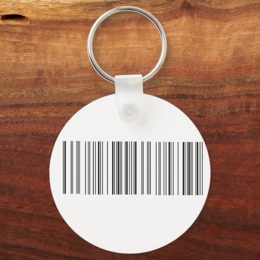 streepjescode sleutelhanger (Voorkant)