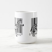 Streepjescode Zebra Koffiemok (Center)