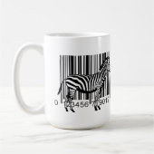 Streepjescode Zebra Koffiemok (Links)