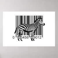 Streepjescode Zebra