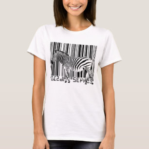 streepjescode zebra t-shirt