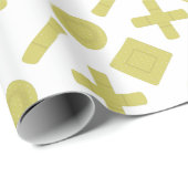 streepjespictogrammen cadeaupapier (Rol Hoek)