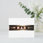 Streepjesteken Briefkaart (Staand voorkant)