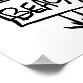 Streepjesteken Poster (Hoek)