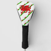 Streepjesvlag Golfheadcover (Voorkant)