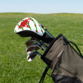Streepjesvlag Golfheadcover (Insitu)