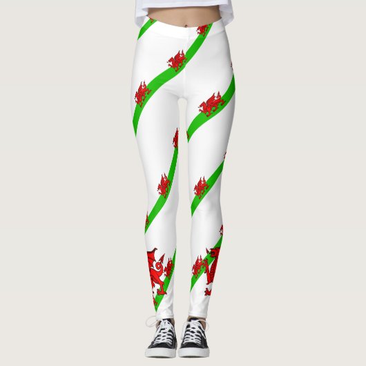 Streepjesvlag Leggings (Voorkant)