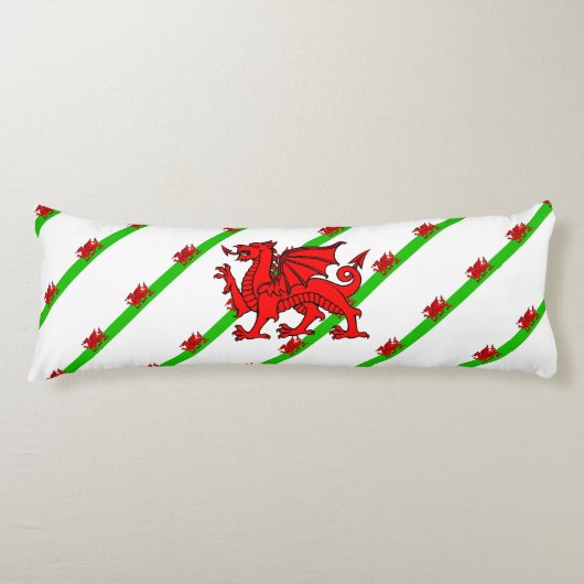 Streepjesvlag Lichaamskussen (Voorkant)