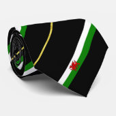 Streepjesvlag Stropdas (Opgerold)