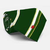 Streepjesvlag Stropdas (Opgerold)