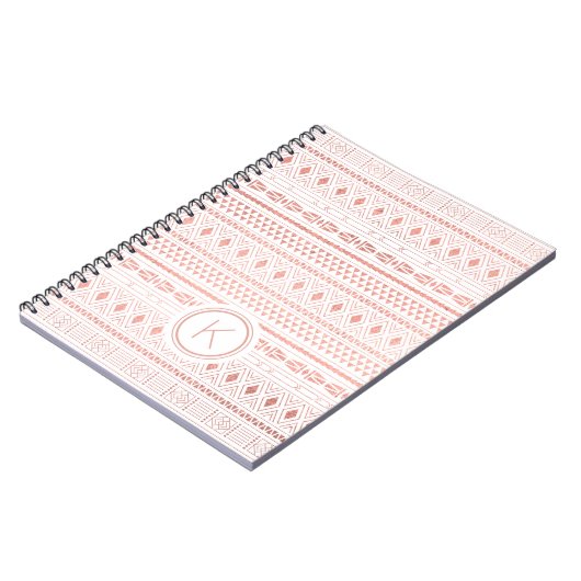 Streepmonogram Notitieboek (Linkerzijde)