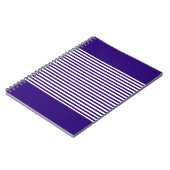 Streeppatroon | Modern Kleurrijk Notitieboek (Linkerzijde)